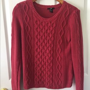 Cozy Berry Pink Sweater